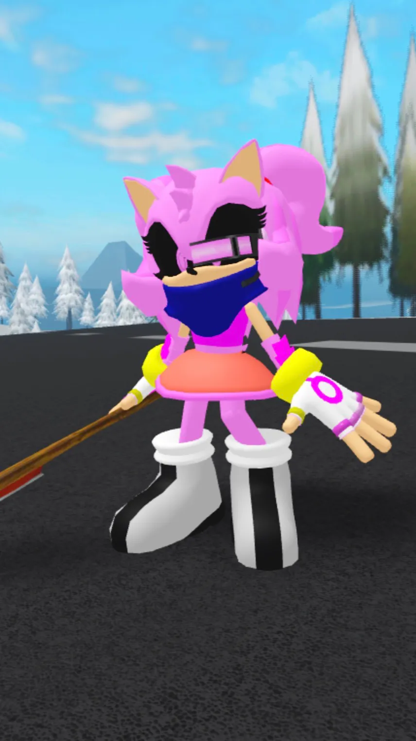 Talkie AI - Chat with Solid glitch Amy 