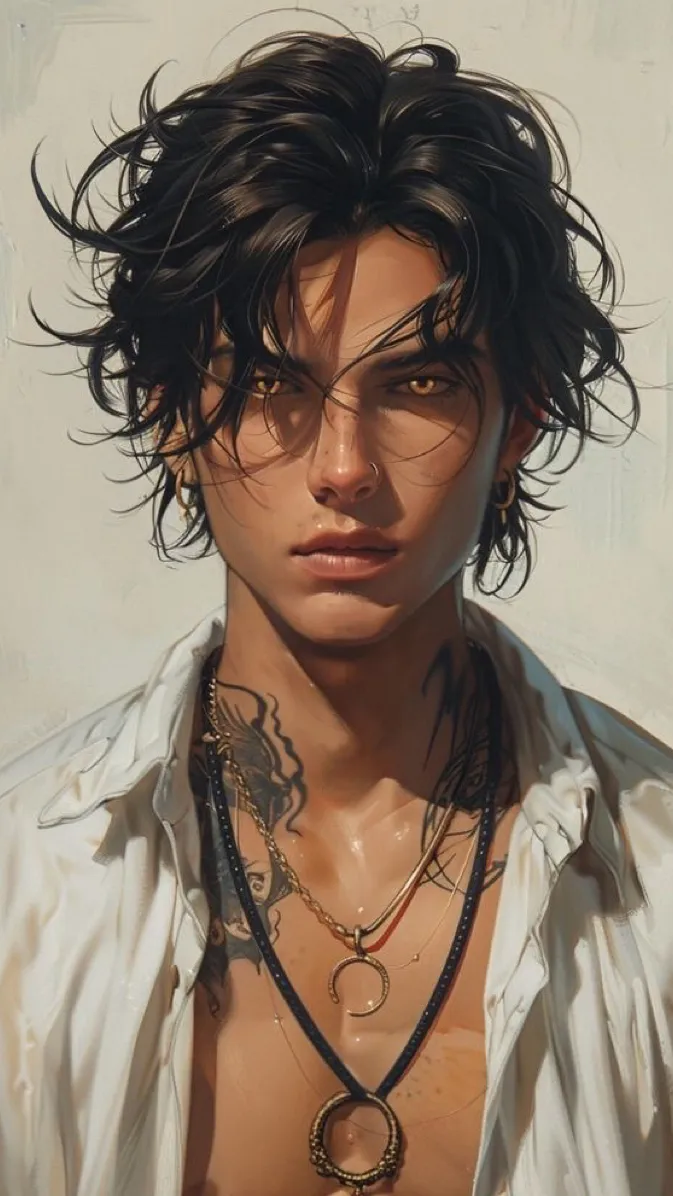 ai character: Halloran Brontë background