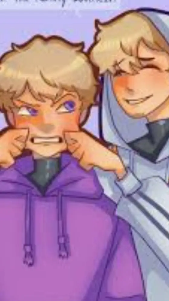 ai character: purpled and punz background