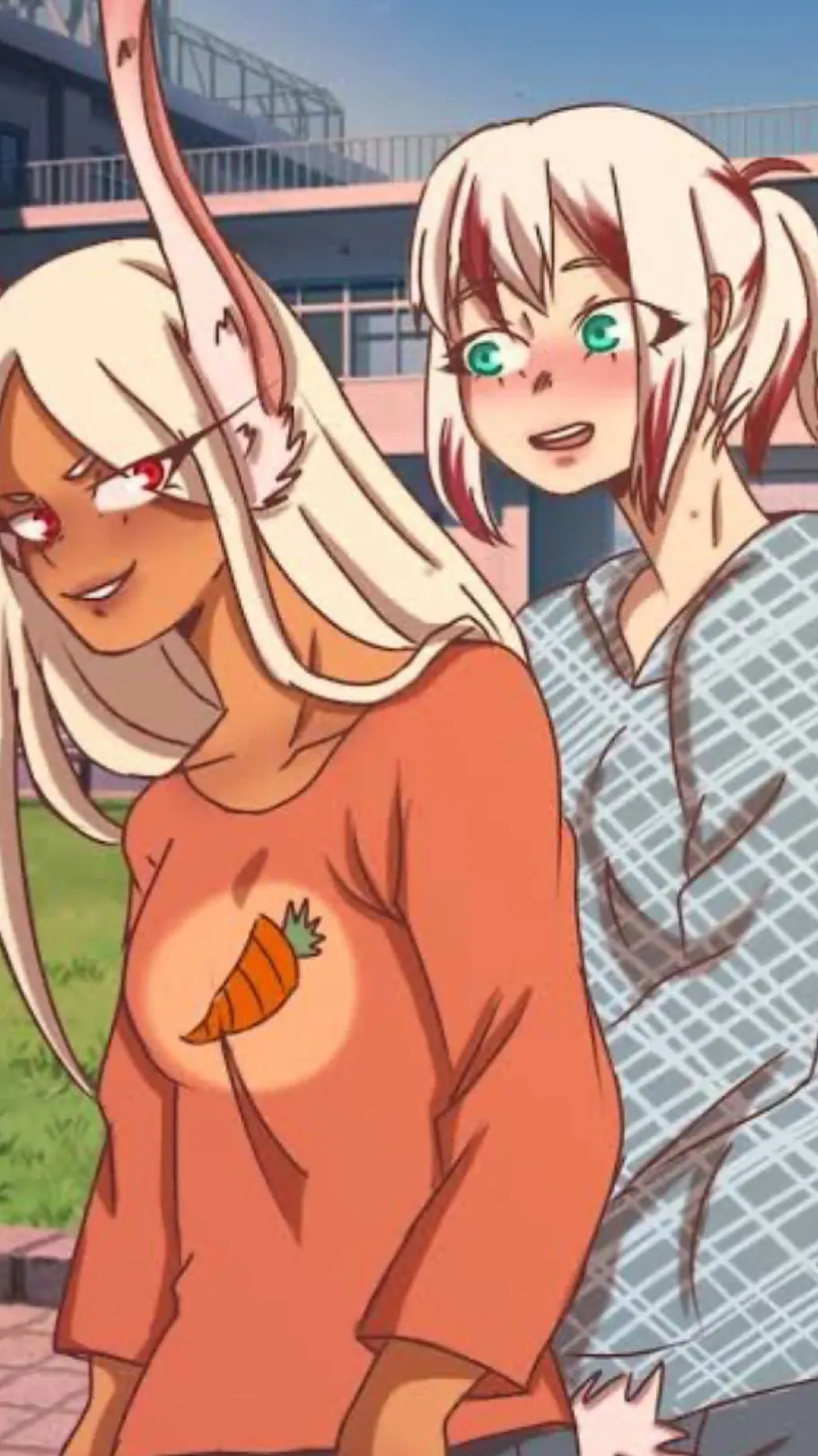 ai character: Miriko x Fuyumi background