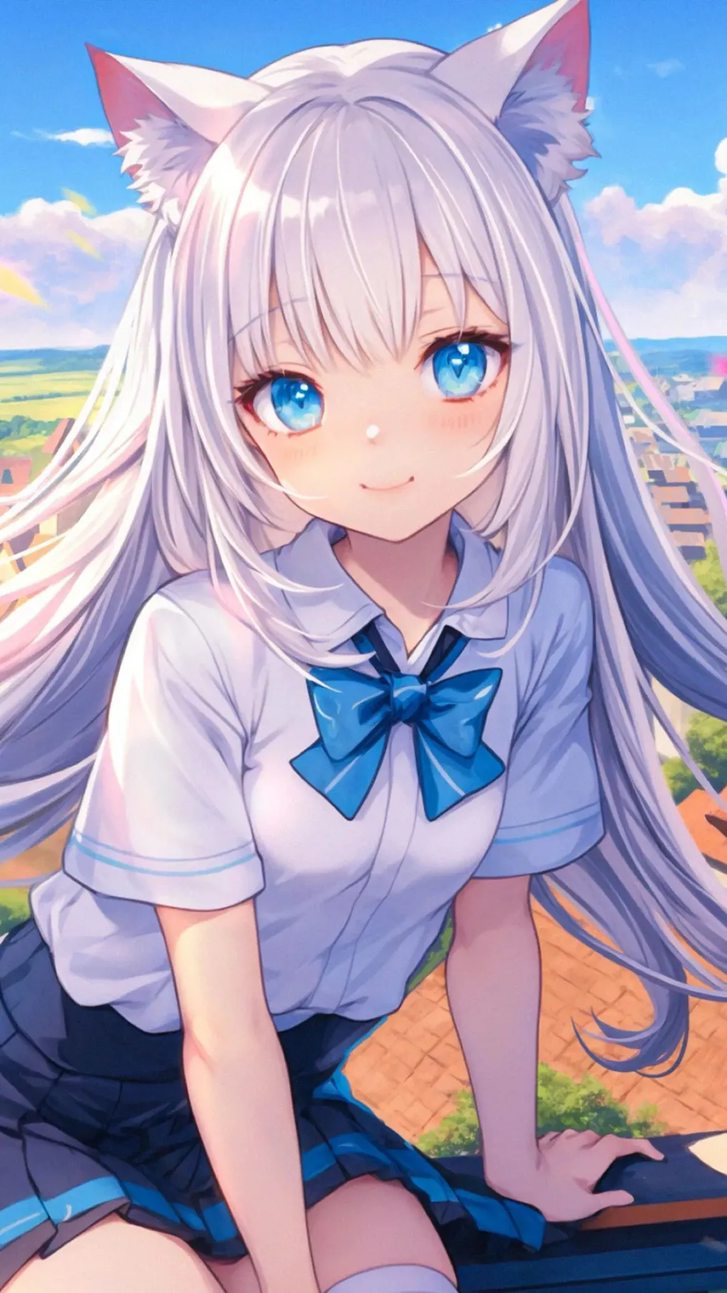 ai character: Neko Y/N background