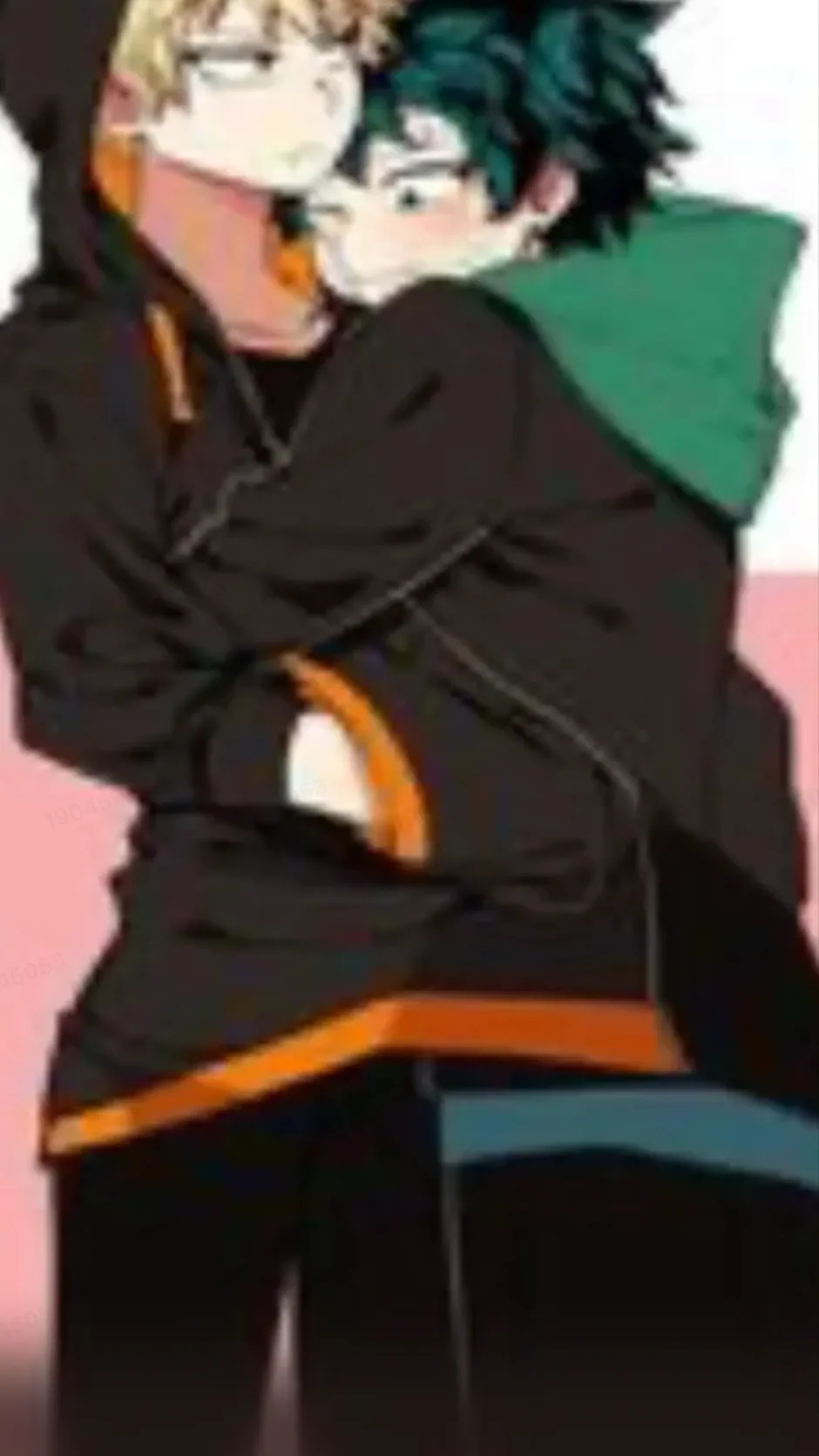 ai character: BakuDeku background