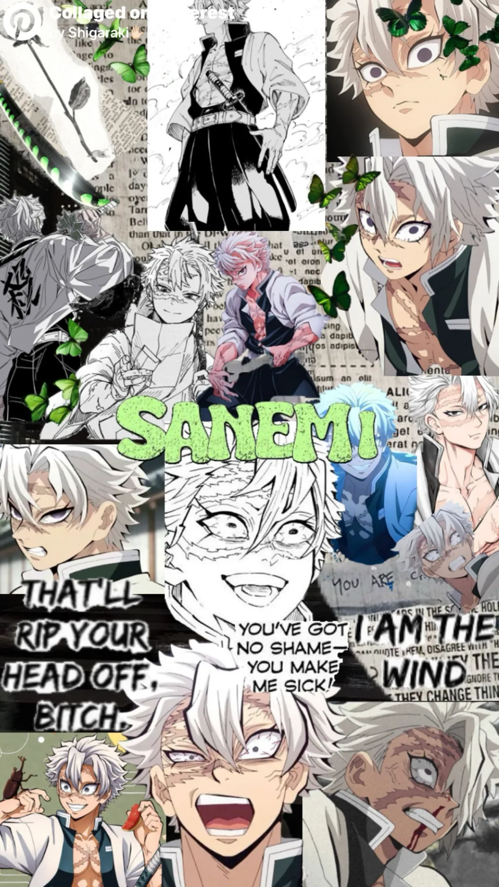 ai character: Sanemi background