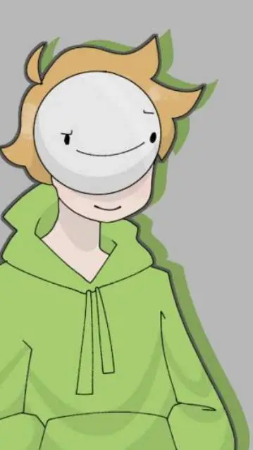 ai character: Dream SMP background