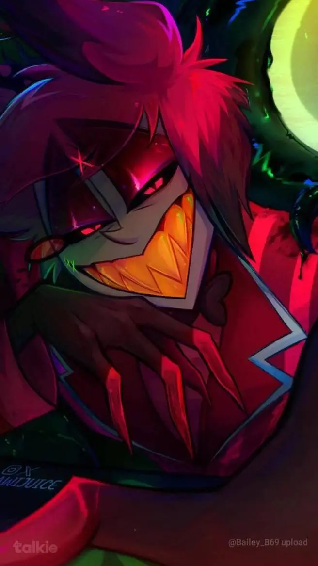 ai character: ♡Alastor♡ background