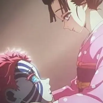 chat with ai character: ♡•Akaza x Koyuki•♡
