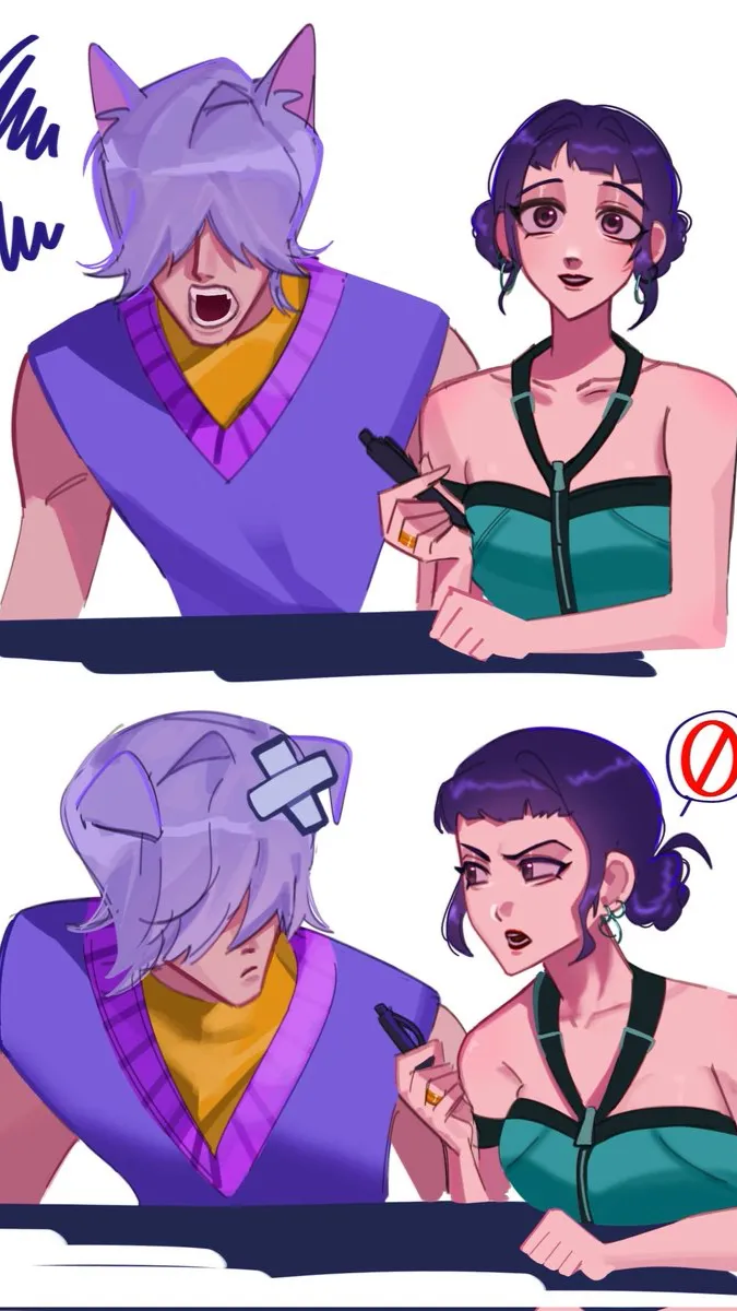ai character: KDH teamwork  background