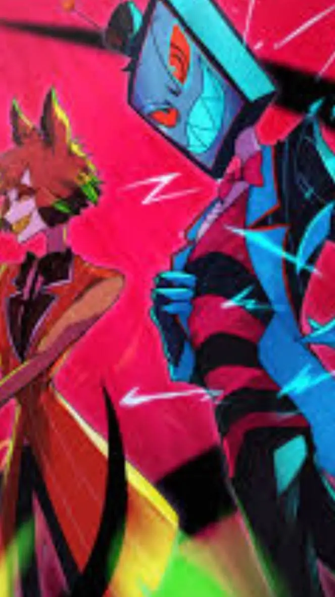 ai character: RadioStatic background