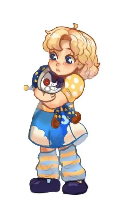 ai character: Mha All might kid background