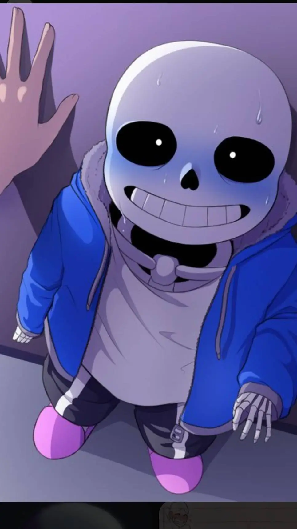 ai character: Sans background