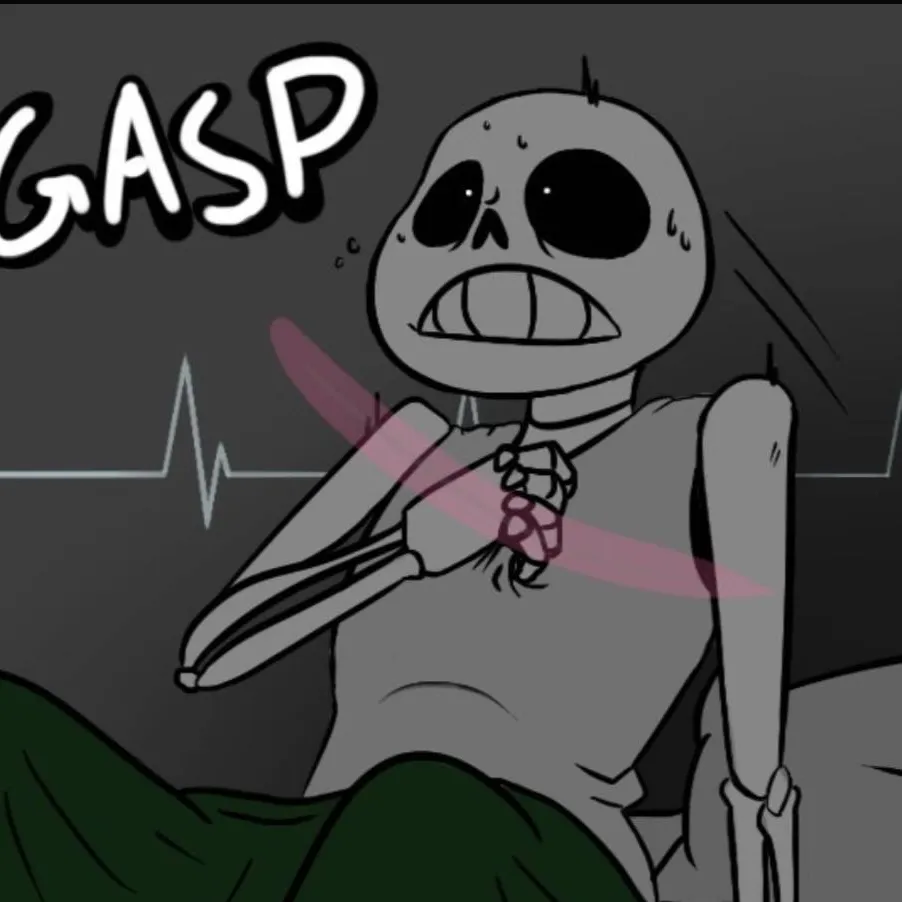 chat with ai character: Sans' Nightmare
