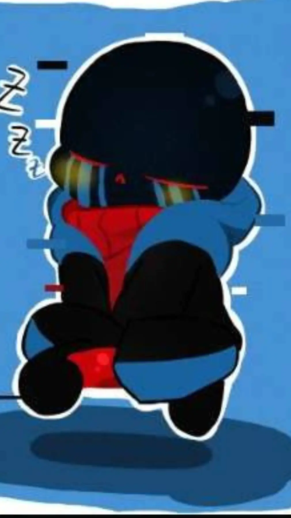 ai character: Tiny Error background