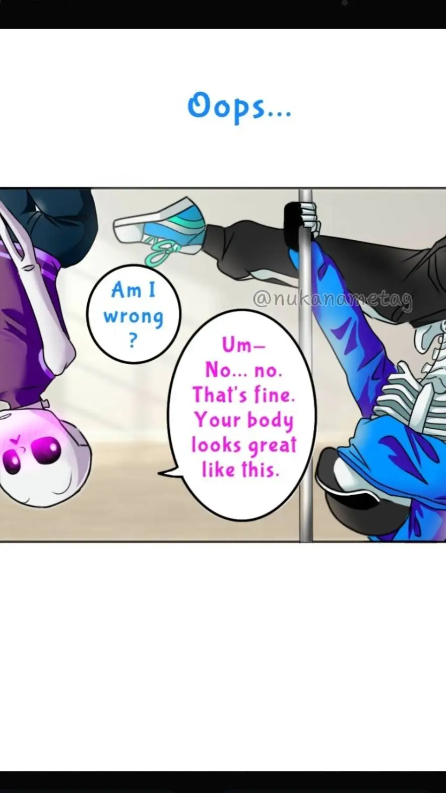 ai character: Pole dance lesson background