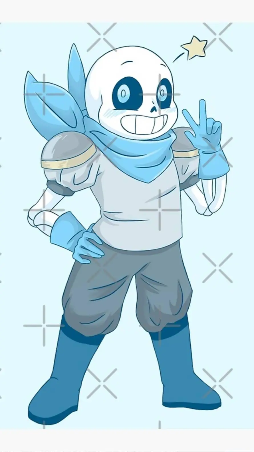 ai character: Swap! Sans background