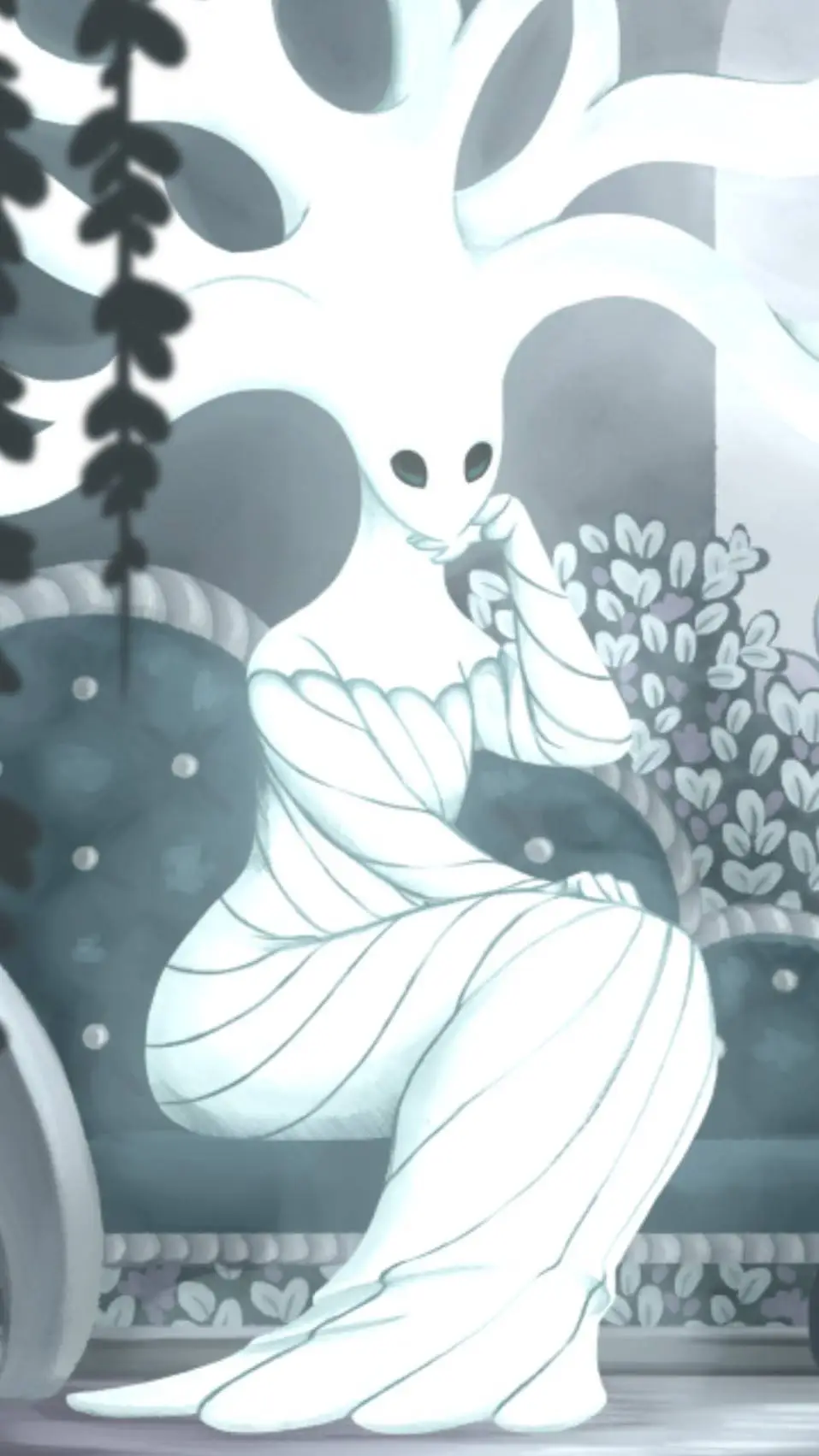 ai character: The White Lady background