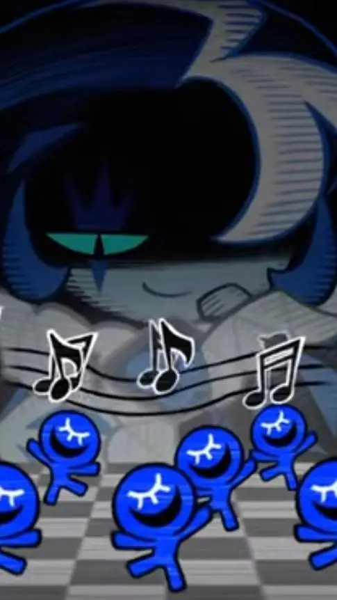 ai character: .•♫•♬• Smc •♬•♫•. background