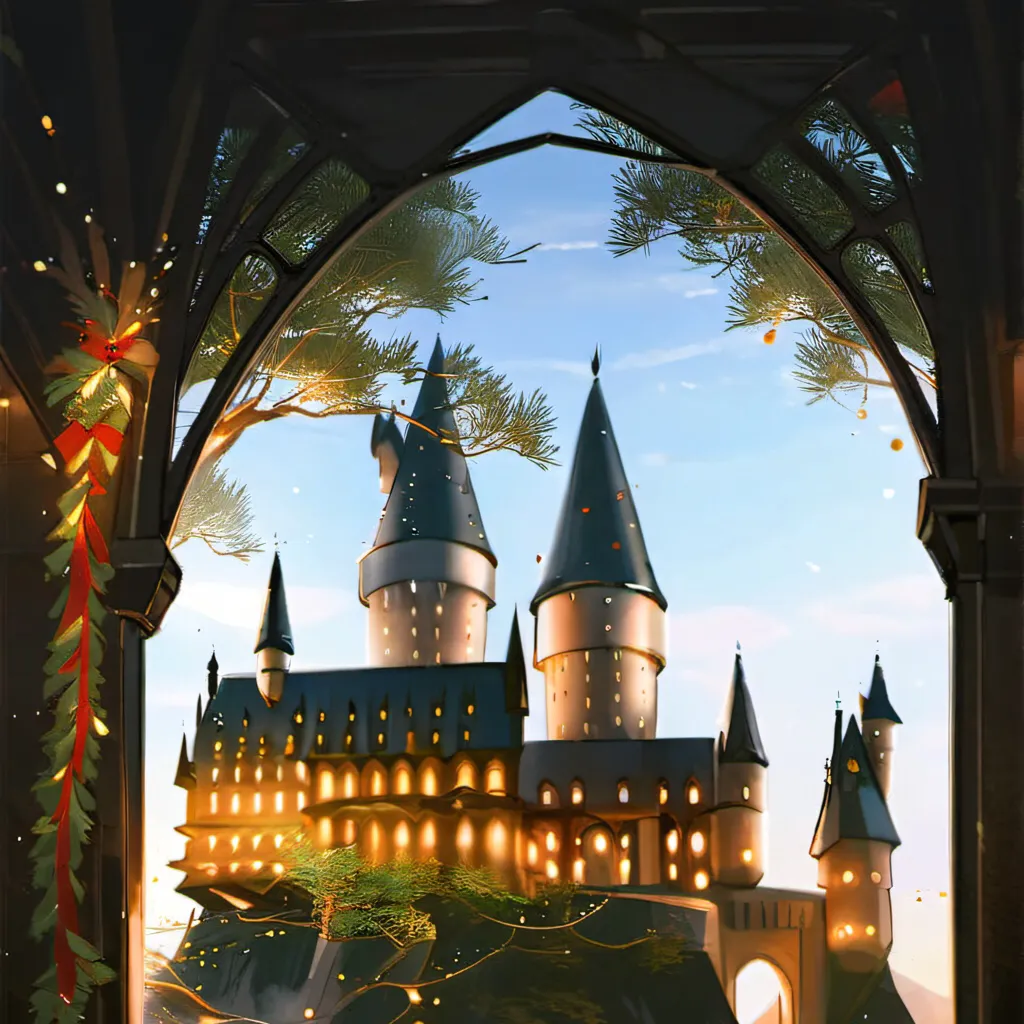 chat with ai character: Hogwarts Christmas
