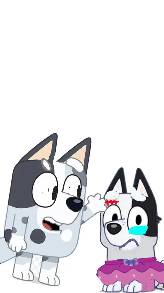 ai character: Muffin and oreo background