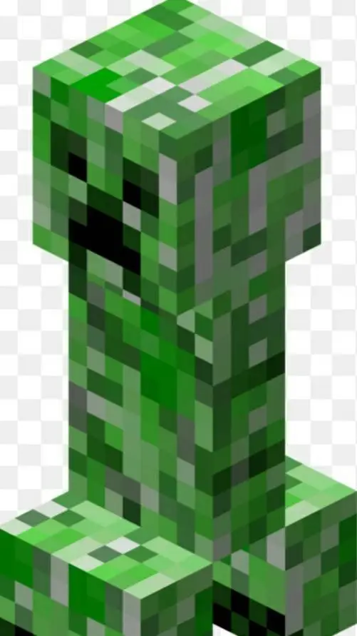 ai character: CREEPER background