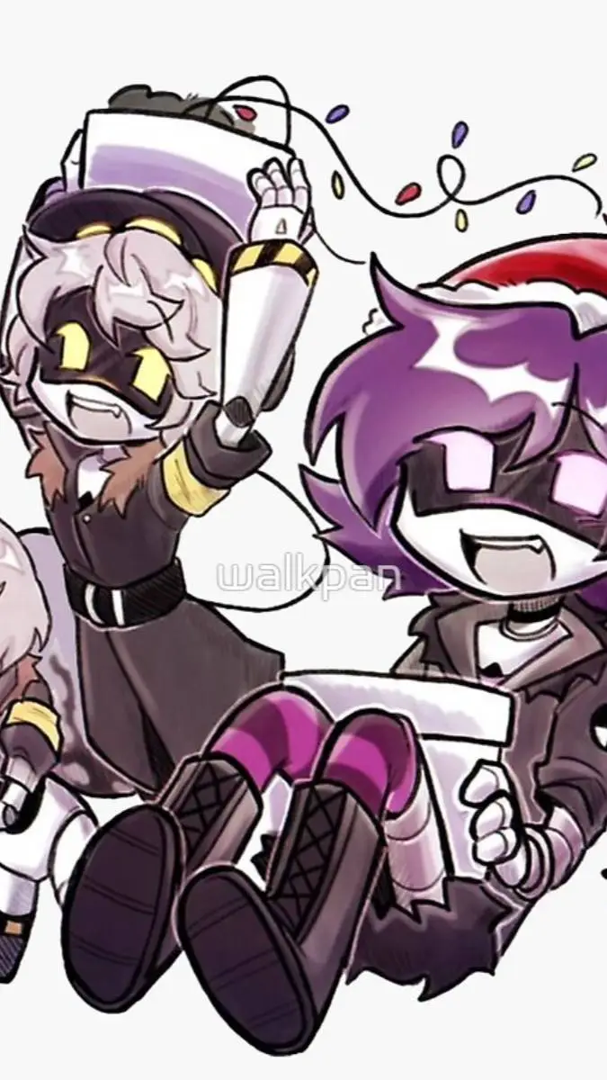 ai character: Happy Christmas! background