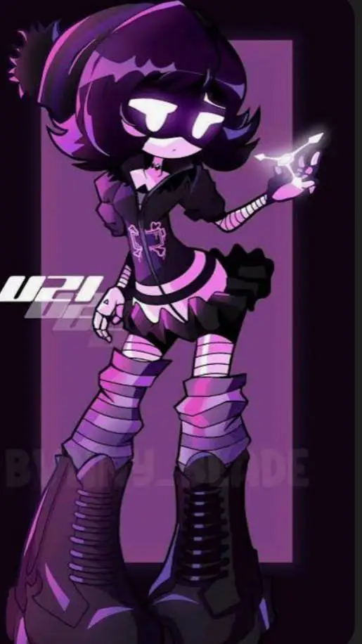 ai character: Uzi doorman  background