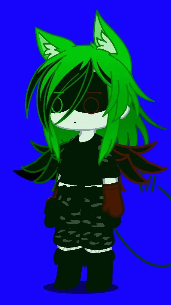 ai character: My friends oc Olli background