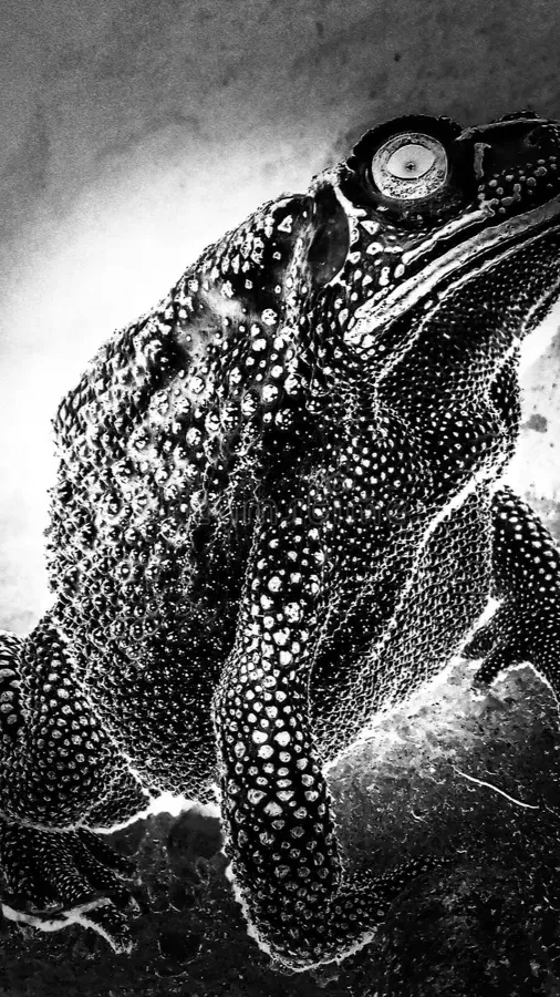 ai character: Frog background