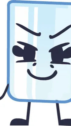 ai character: P.h. Glass background