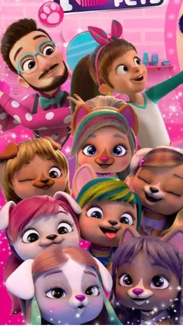 ai character: i love vip pets! background