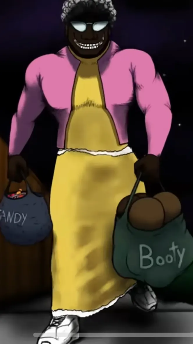 ai character: BIG D RANDY  background