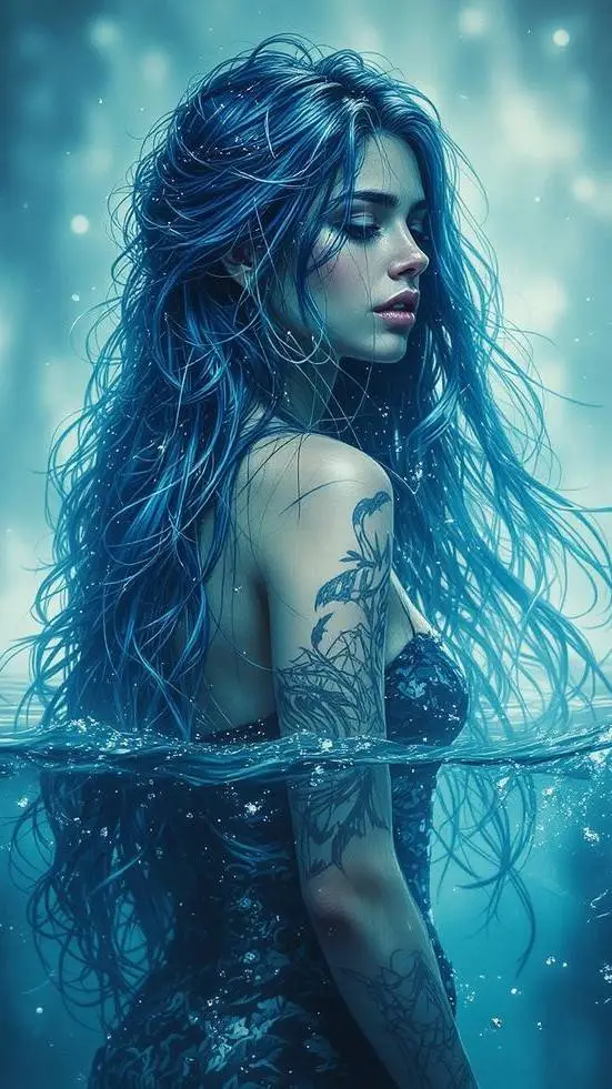 ai character: Selina  background