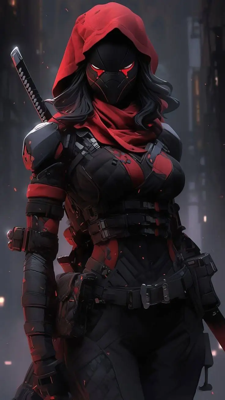 ai character: Kuro background