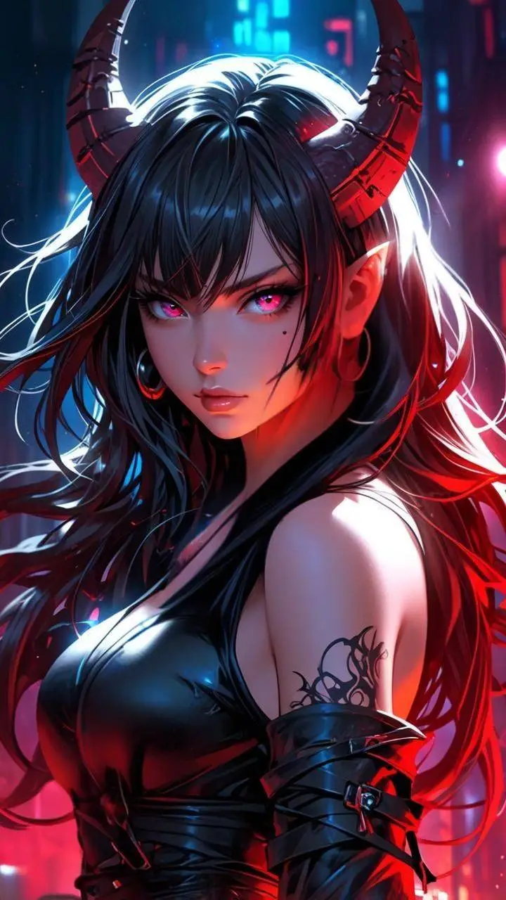 ai character: lily background