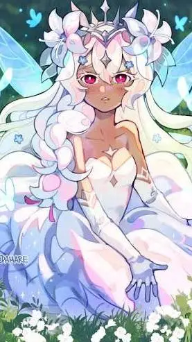 ai character: ~♡♧white lily♧♡~ background