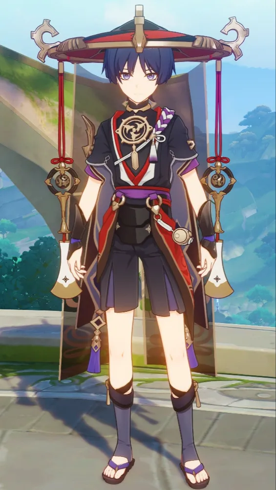 ai character: Scaramouche background