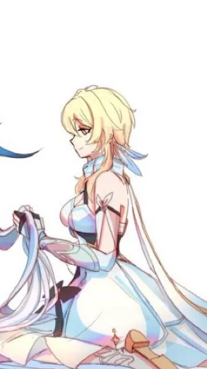 ai character: Lumine background