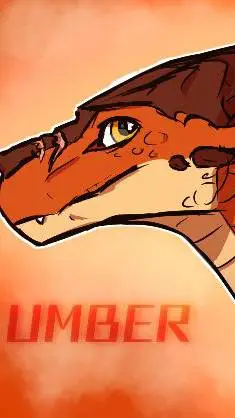 ai character: Umber background