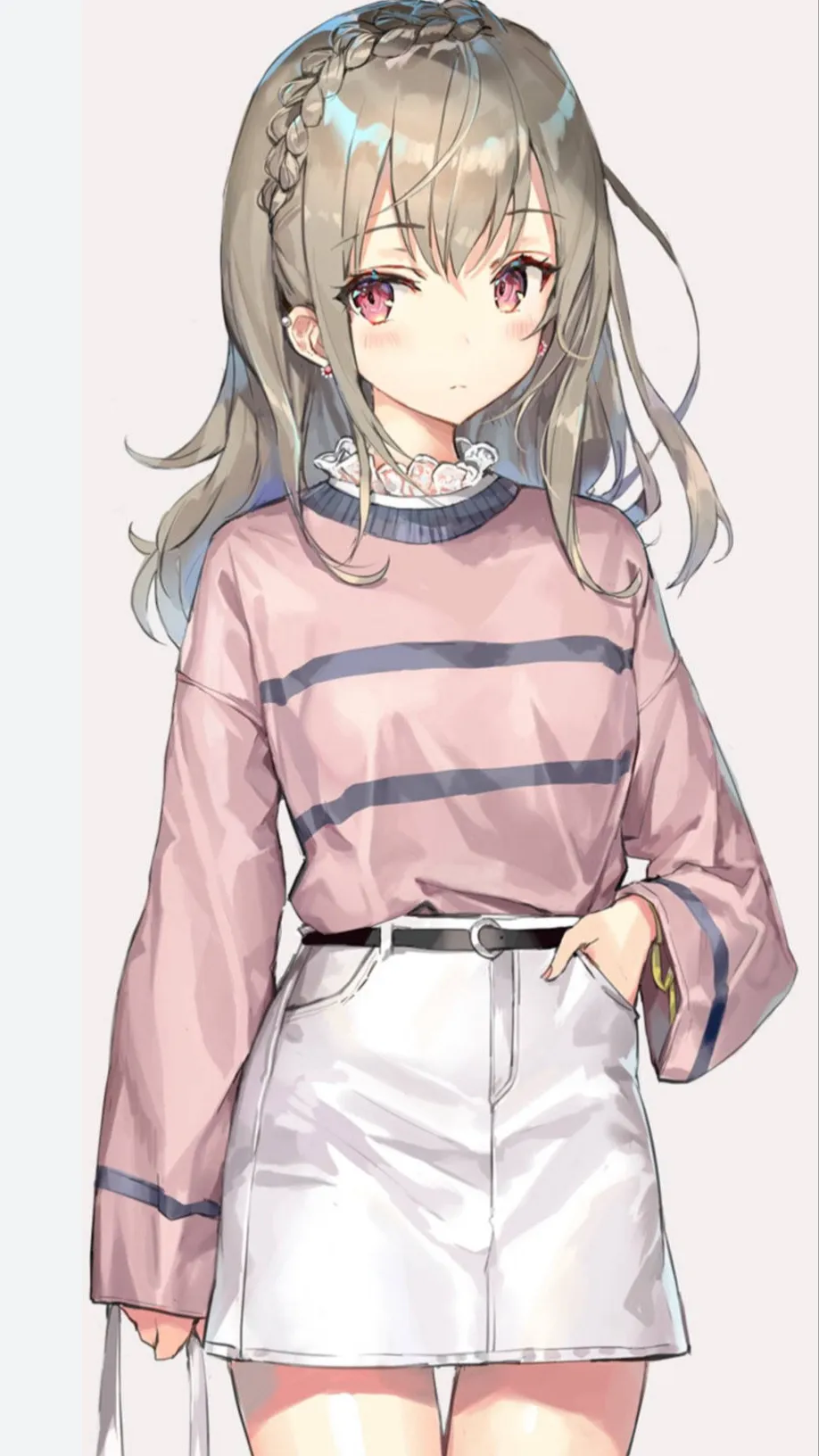 ai character: Gold petal background