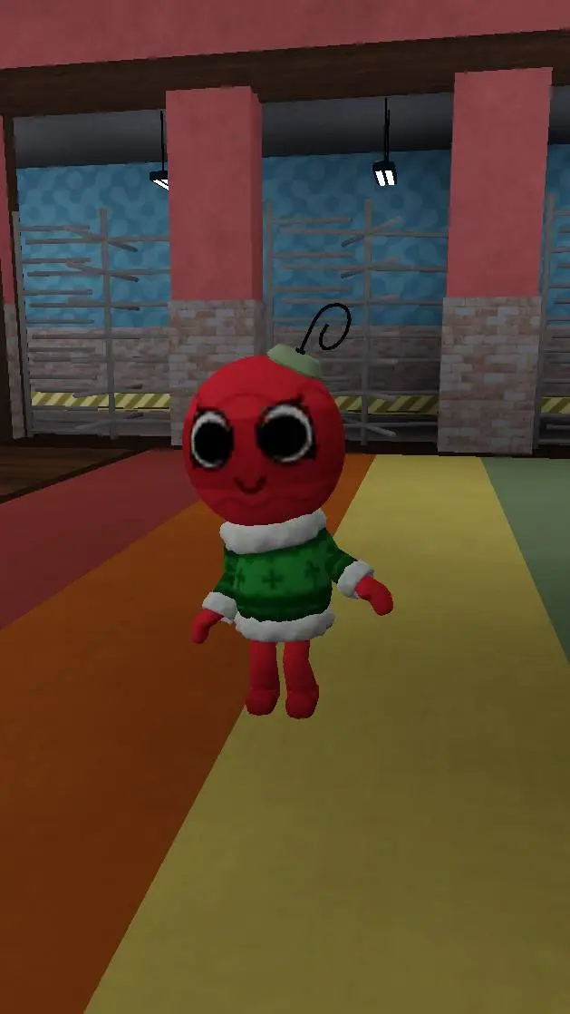 ai character: Christmascookie background