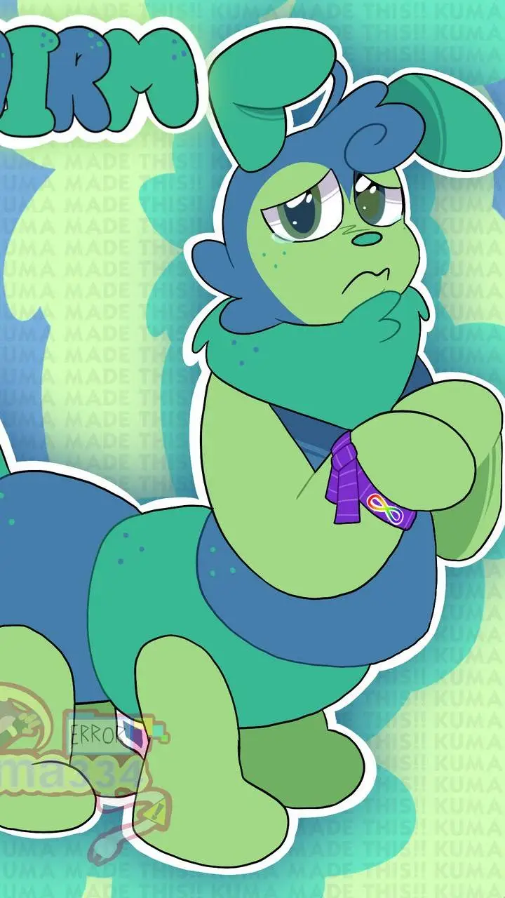 ai character: Squirm! 1!1!1 background