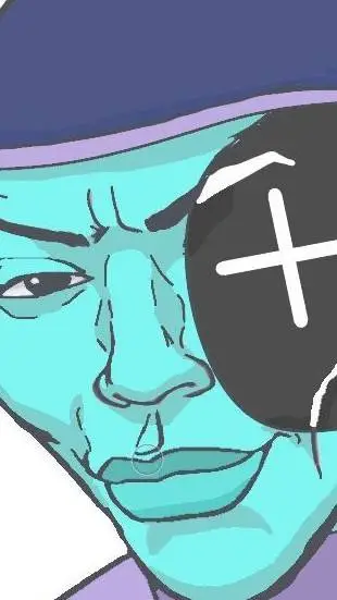 ai character: Sprout snaps 😦 background