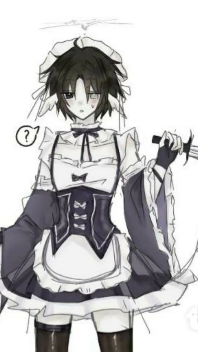 ai character: Maid twotime  background