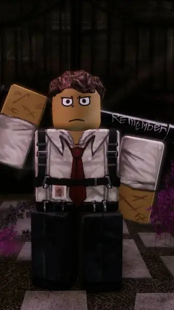 ai character: HB shedletsky  background