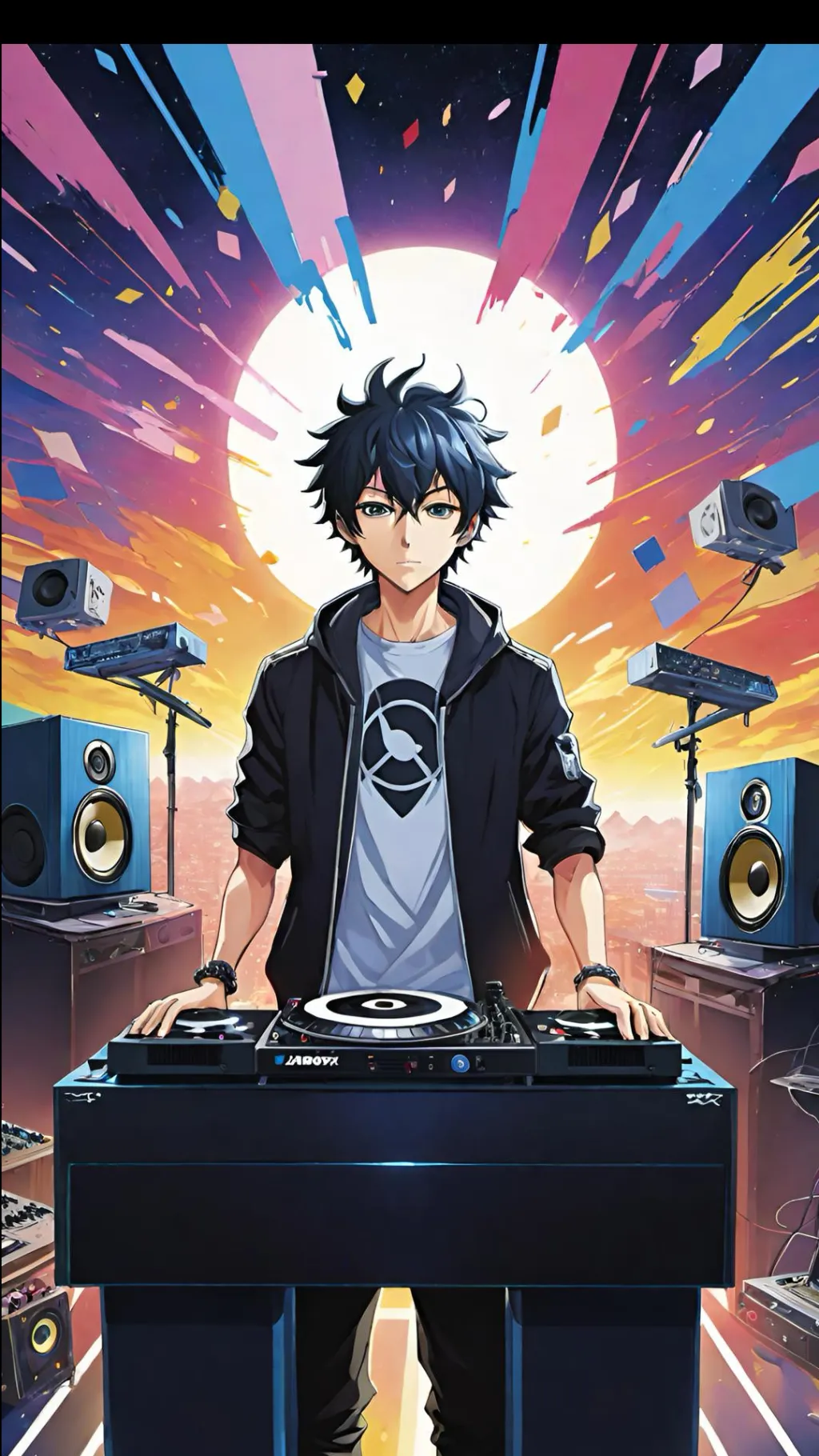 ai character: Oto-Jishin background