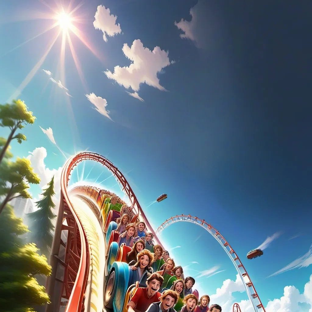 chat with ai character: amusement park sim