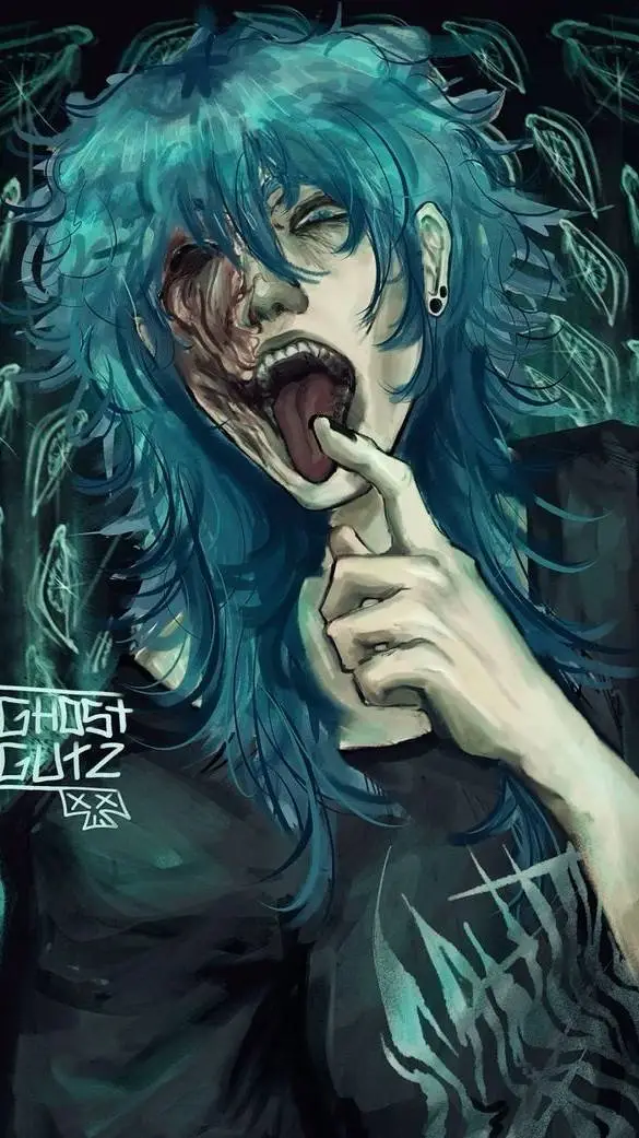 ai character: sally face no mask background