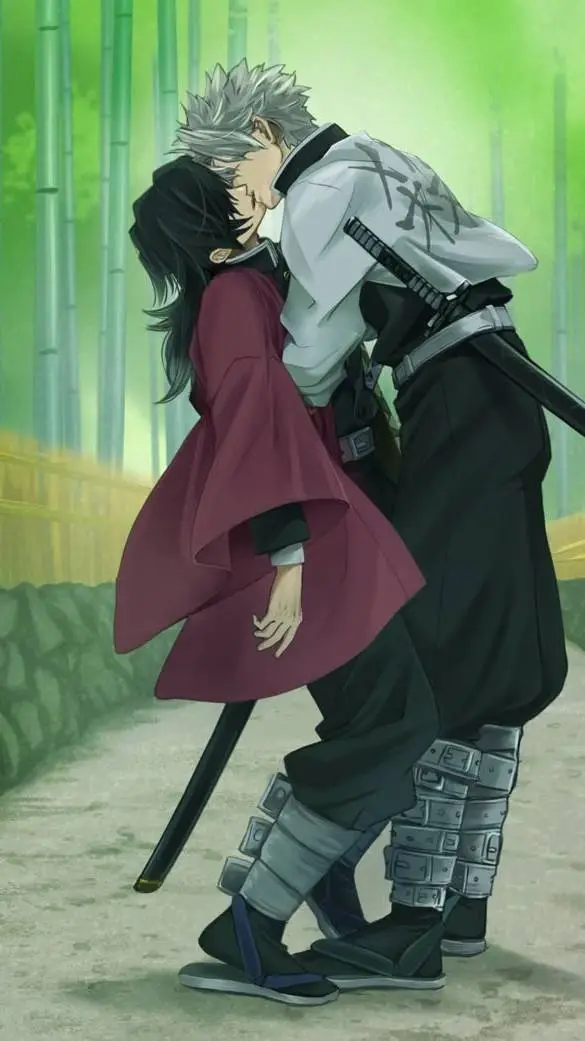 ai character: sanemi x giyuu background