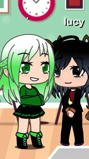 ai character: my OCS in mm2 background