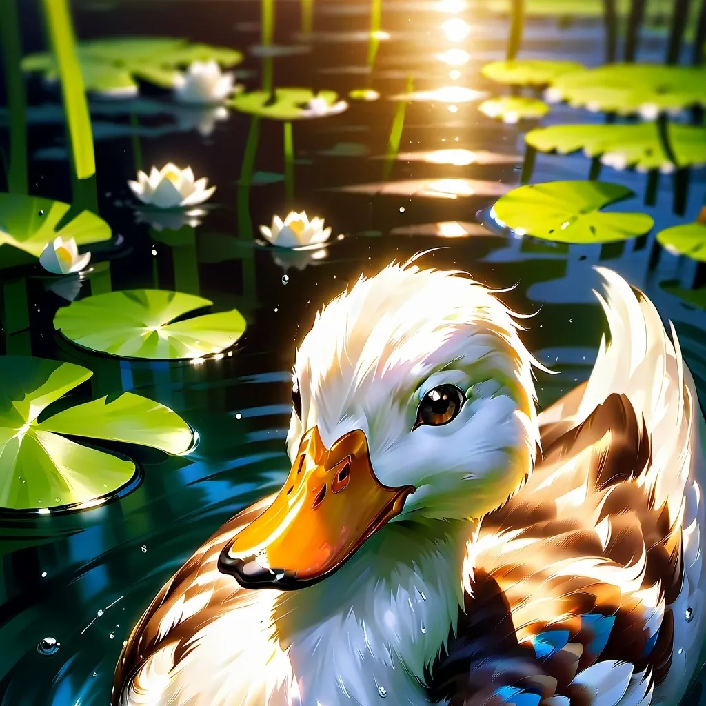 chat with ai character: duck army