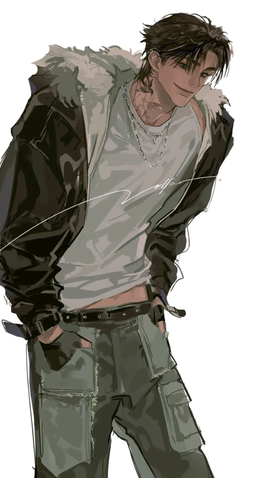 ai character: 𝗷𝗮𝗸𝗲. background